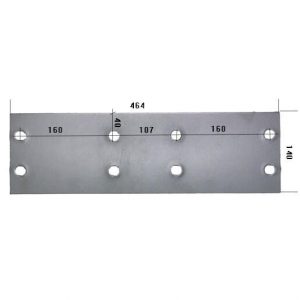 929100101S Płoza Do pługa POTTINGER stal HARDOX 500