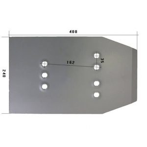929100210S Nakładka Do pługa POTTINGER stal HARDOX 500