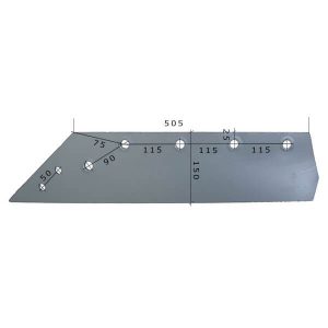 930411200L Lemiesz Do pługa POTTINGER stal HARDOX 500