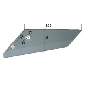 939502211 Lemiesz Do agregatu podorywkowego POTTINGER stal HARDOX 500