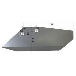 966500210 Lemiesz Do agregatu podorywkowego POTTINGER stal HARDOX 500