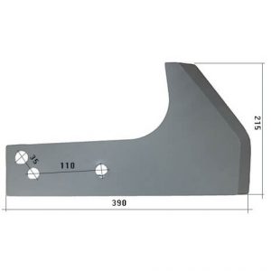 Krój płozowy 084321 do pługa kverneland hardox 500