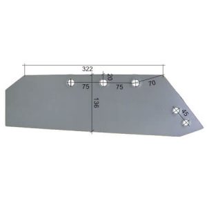 MS1080P Lemiesz Do pługa GASSNER stal HARDOX 500