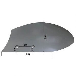 Odkładnia przedpłużka 066881l do pługa kverneland hardox 500