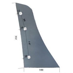 PO1702P Pierś Do pługa TUR, IBIS, VIS stal HARDOX 500