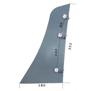 PO1711L Pierś Do pługa TUR, IBIS, VIS stal HARDOX 500