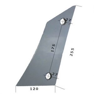 VST1070L Pierś Do pługa GASSNER stal HARDOX 450