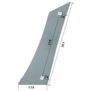VST1170L Pierś Do pługa GASSNER stal HARDOX 500