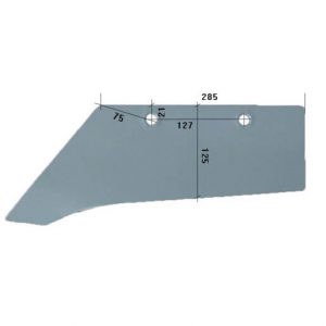 lemiesz 384l do pługa din hardox 500