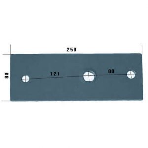 listwa wewnętrzna płozy 063608 do pługa kverneland hardox 500