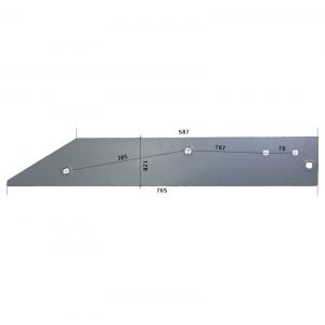 płoza długa 1137498 do pługa dowdeswell hardox 500