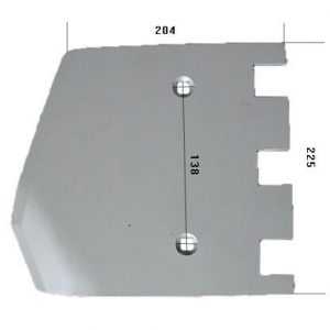 reeke-2 Lemiesz Do kombajnu REEKE stal HARDOX 500