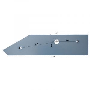 sukov-3 Płoza Do pługa SUKOV i TUR, IBIS, VIS stal HARDOX 500