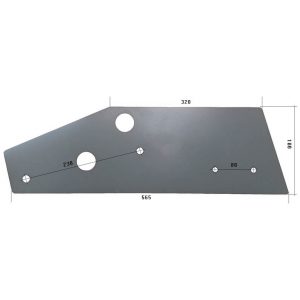 90063103 Płoza długa Do pługa SKJOLD stal HARDOX 500