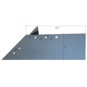 Lemiesz 13200006 do pługa bonnel hardox 500