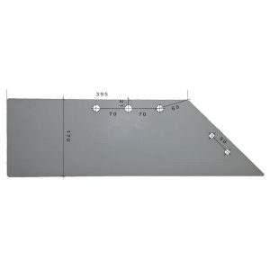 Lemiesz 13200008 do pługa bonnel hardox 500