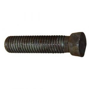 M12x45 Śruba płużna oval z nakrętką twardość 12,9