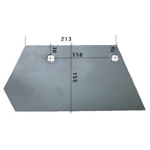 lemiesz 401222 do pługa kyllingstad hardox 500