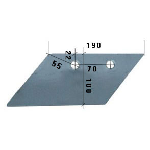 lemiesz przedpłużka 066873 do pługa kverneland hardox 500
