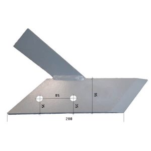 30340002 P Dłuto Do pługa STEENO stal HARDOX 500