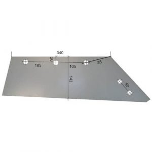 3334050 P Lemiesz Do pługa LEMKEN stal HARDOX 500