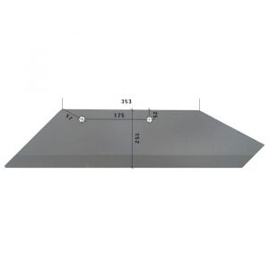 35045/L Lemiesz Do pługa OVERUM stal HARDOX 500