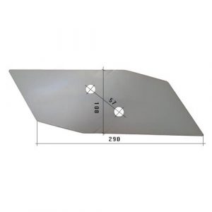 35075 L Dłuto Do pługa OVERUM stal HARDOX500