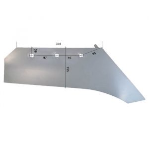 400514 P Lemiesz Do pługa KYLLINGSTAD stal HARDOX 500