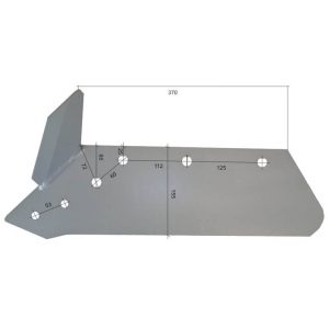 583891 L Lemiesz do pługa KUHN stal HARDOX 500