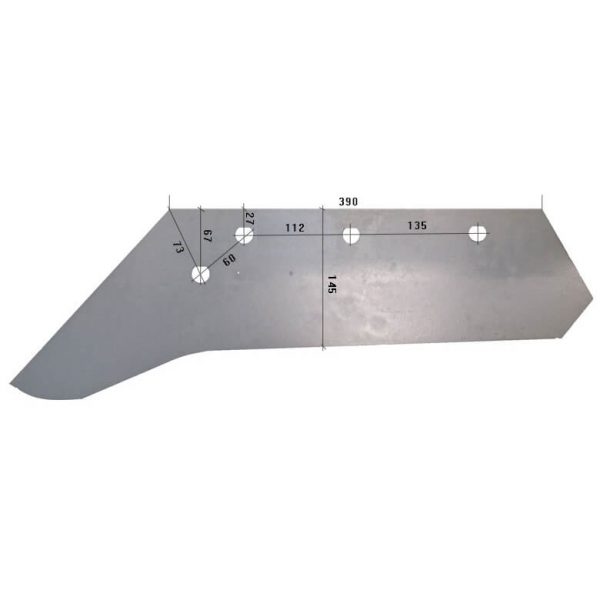 620089 L Lemiesz do pługa KUHN stal HARDOX 500