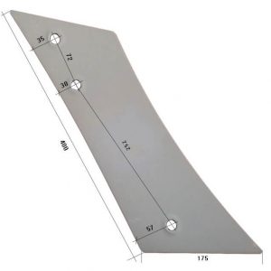 95002505 P Pierś odkładnicy Do pługa OVERUM stal HARDOX 500