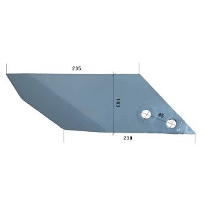 DSG500 L Dłuto Do pługa REGENT stal BOROWA B38