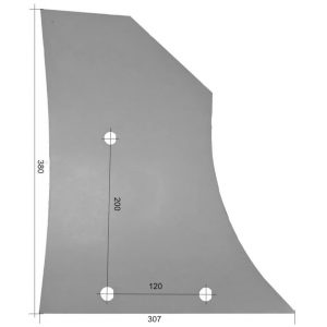 RS28008 P Pierś odkładnicy Do pługa RUMPTSTAD stal HARDOX 500
