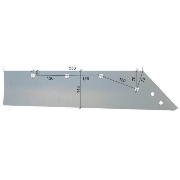 3335038/P Lemiesz do pługa Lemken stal HARDOX 500