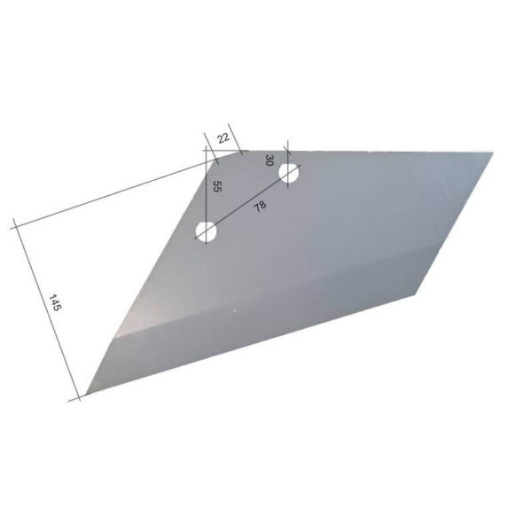 51835/L Lemiesz do agregatu Frost stal Hardox 500