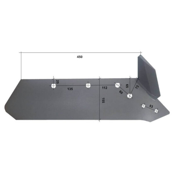 583892/P Lemiesz do pługa Kuhn stal Hardox 500